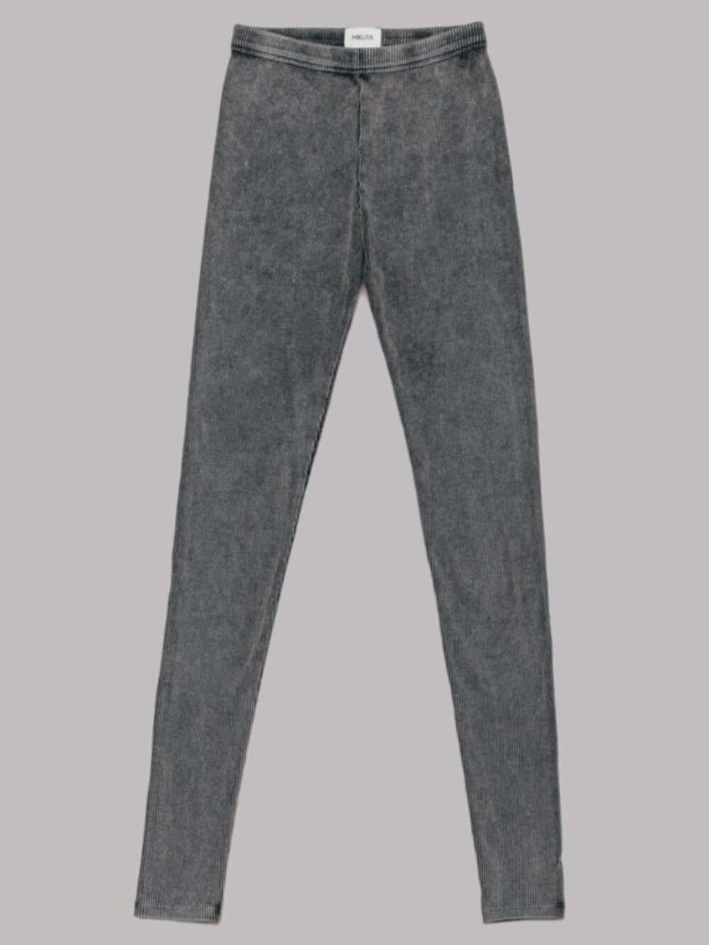 mikuta the dark ribbed leggings size extra large